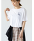前後エンブロイダリーTシャツ