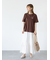 前後エンブロイダリーTシャツ