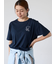前後エンブロイダリーTシャツ