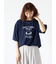 ハンバーガーモチーフプリントTシャツ