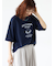 ハンバーガーモチーフプリントTシャツ