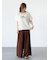 ネックレス刺繍プリントTシャツ