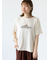 ネックレス刺繍プリントTシャツ