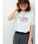 メガネ刺繍プリントTシャツ
