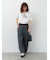 メガネ刺繍プリントTシャツ