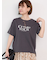 メガネ刺繍プリントTシャツ
