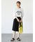 【接触冷感】カレッジ風プリントBIGTシャツ