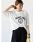 【接触冷感】カレッジ風プリントBIGTシャツ