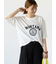 【接触冷感】カレッジ風プリントBIGTシャツ