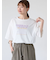 かすれロゴプリントTシャツ