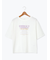 かすれロゴプリントTシャツ