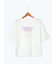 かすれロゴプリントTシャツ