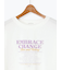 かすれロゴプリントTシャツ