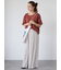 プレーティング袖タックTシャツ