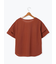 プレーティング袖タックTシャツ