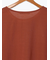 プレーティング袖タックTシャツ