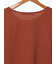 プレーティング袖タックTシャツ