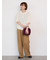 ブークレ半袖ポロニット