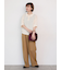 ブークレ半袖ポロニット
