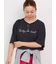 【接触冷感】筆記体ロゴBIGTシャツ