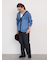 インディゴシアーシャツ《2025autumn catalog item》
