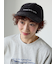 ロゴ刺繍コーデュロイキャップ《2025autumn catalog item》