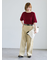 ラグラン半袖プルオーバーニット《2025autumn catalog item》