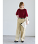 ラグラン半袖プルオーバーニット《2025autumn catalog item》
