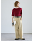 ラグラン半袖プルオーバーニット《2025autumn catalog item》