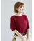 ラグラン半袖プルオーバーニット《2025autumn catalog item》