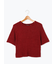 ラグラン半袖プルオーバーニット《2025autumn catalog item》