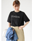 【接触冷感】箔プリントロゴTシャツ