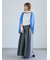 麻タッチVネックカーディガン