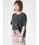 【接触冷感】刺繍ロゴTシャツ