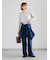 センタープレスストレートデニムパンツ《2025autumn catalog item》