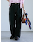 センタープレスストレートデニムパンツ《2025autumn catalog item》