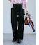 センタープレスストレートデニムパンツ《2025autumn catalog item》