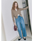 カットオフストレートデニムパンツ《2025autumn catalog item》