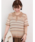 マルチボーダーポロニット《2025autumn catalog item》