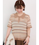 マルチボーダーポロニット《2025autumn catalog item》