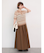 マルチボーダーポロニット《2025autumn catalog item》