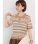 マルチボーダーポロニット《2025autumn catalog item》