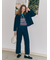 ノーカラーデニムジャケット《2025autumn catalog item》