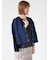 ノーカラーデニムジャケット《2025autumn catalog item》