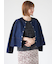 ノーカラーデニムジャケット《2025autumn catalog item》