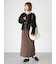 ノーカラーデニムジャケット《2025autumn catalog item》