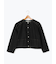ノーカラーデニムジャケット《2025autumn catalog item》