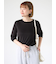 長袖シアートップス《2025autumn catalog item》