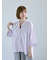 綿麻7分袖シャツ
