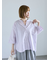 綿麻7分袖シャツ